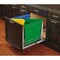 Rev-A-Shelf Steel, White, 20 in W, 20.12 in H, 22.11 in D, 22.11 in L, Silver 5BBSC-WMDM24-C - alternate 3